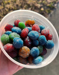 Sour Blue Razz Coated Candies