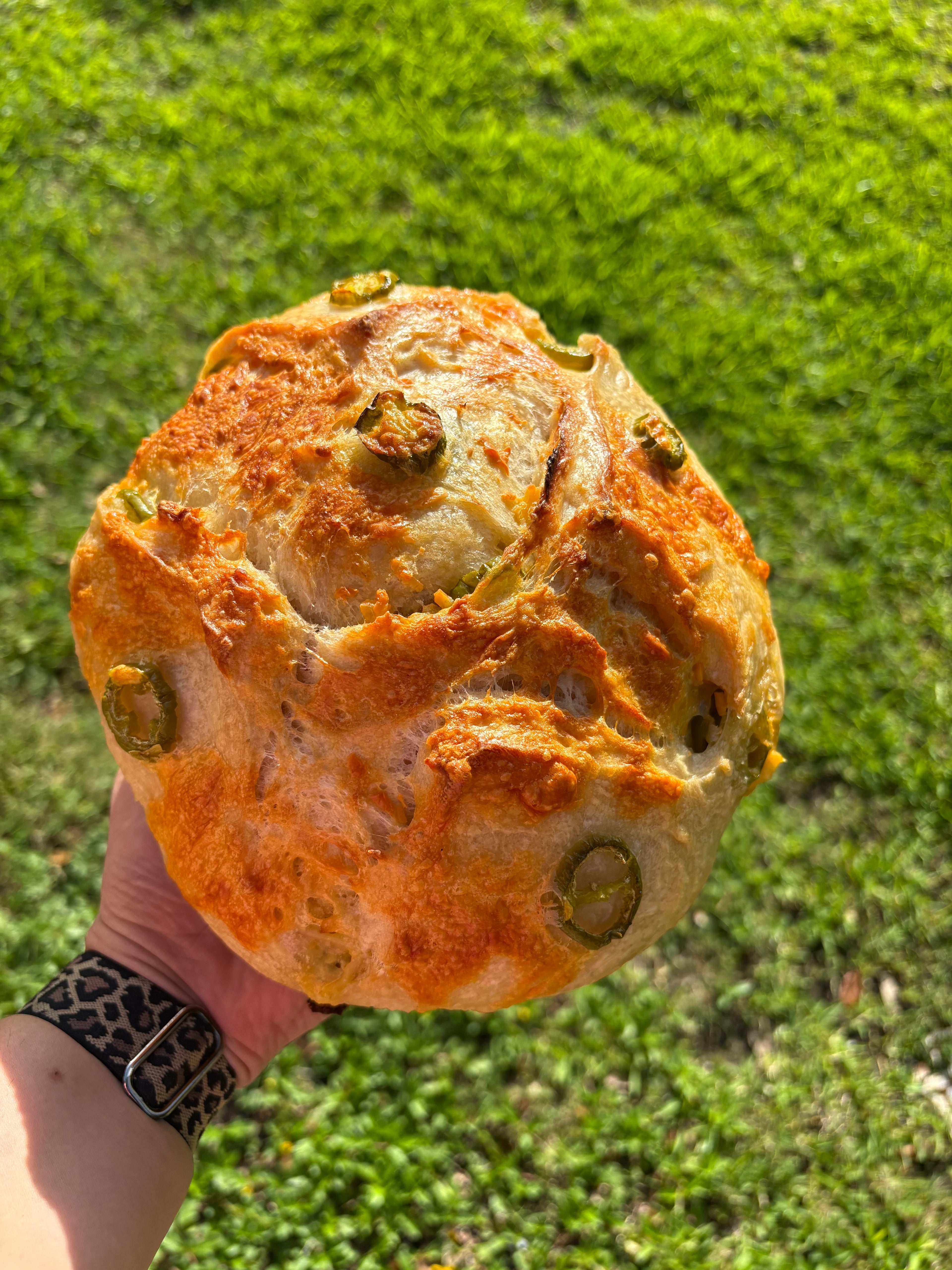 Jalapeno & Cheddar Sourdough Loaf